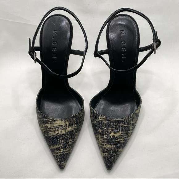 M. Gemi The Rimini Ankle Strap Heels - Picture 2 of 12
